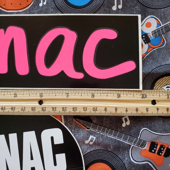 KNAC PURE ROCK 105.5 FM 2 stickers HTF Rock Radio - Picture 4 of 13